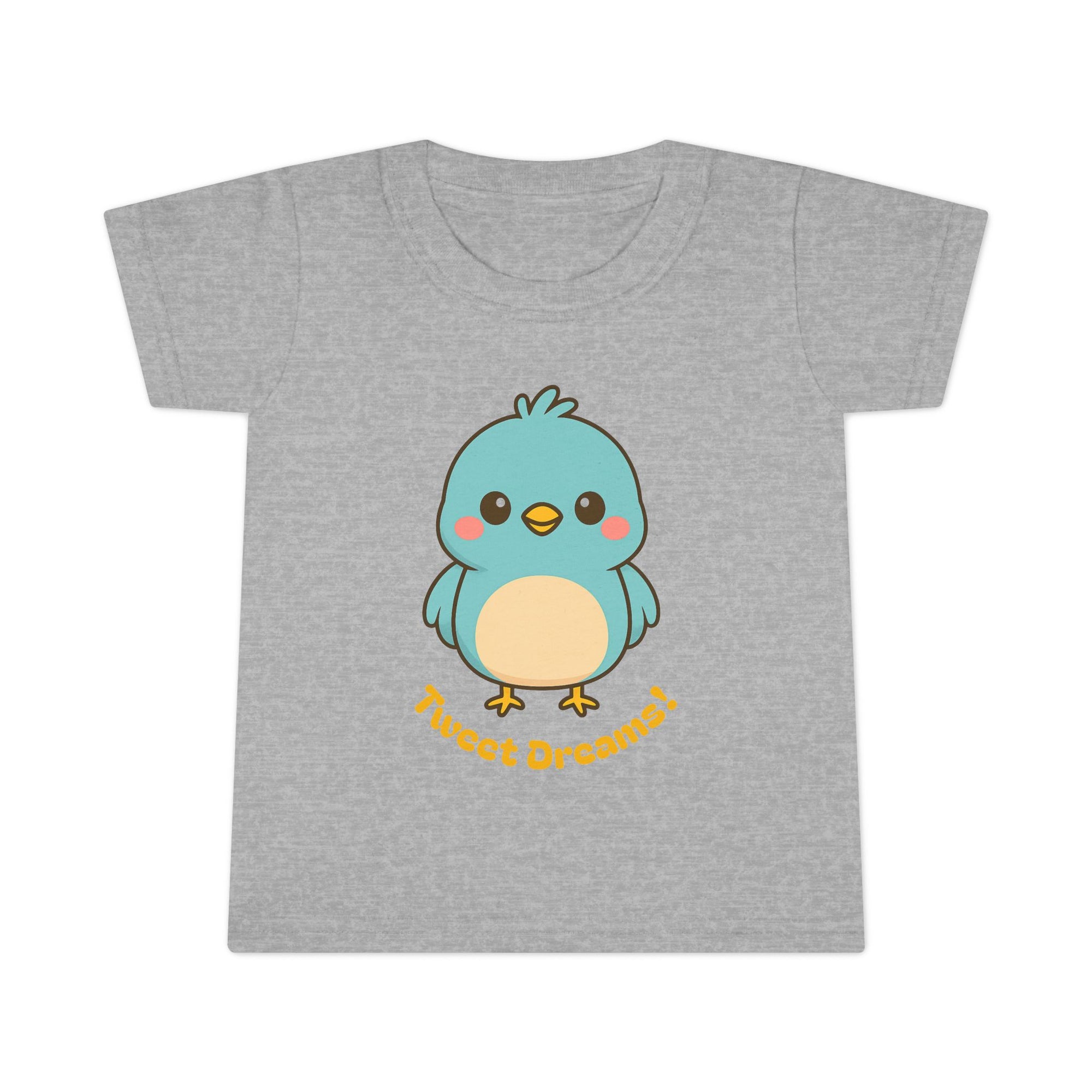 Cute Bird Toddler T-Shirt, Adorable Kids Tee, Baby Gift, Toddler Clothing, Fun Playwear, Summer Outfit