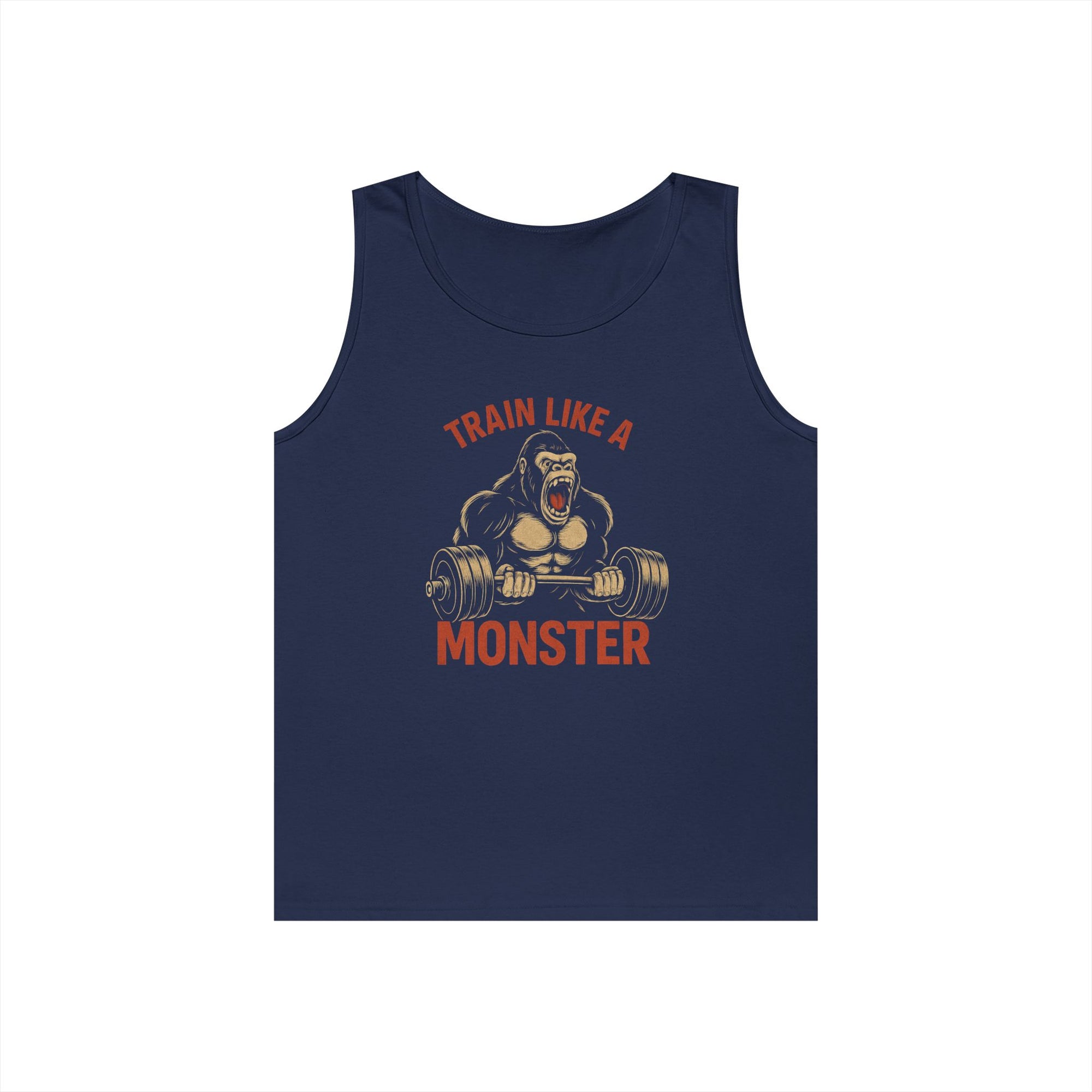 Weightlifting Monster Tank Top for Gym Lovers, Fitness Apparel, Workout Gear, Muscle Motivational Tee, Gym Gift