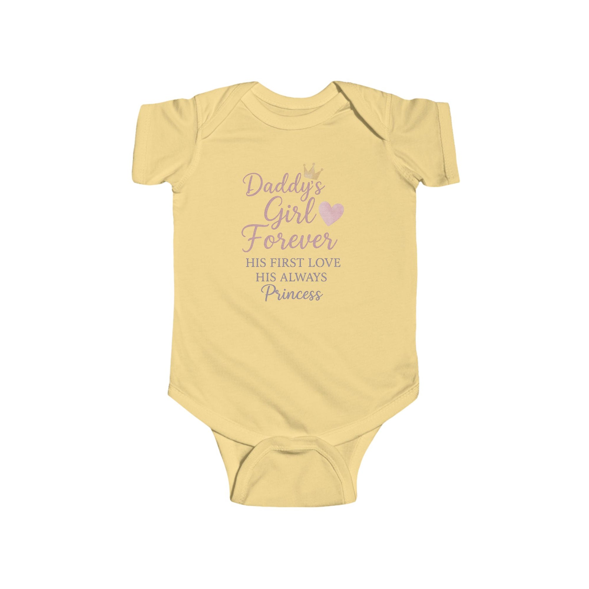 Daddy's Girl Forever Bodysuit - Adorable Infant Onesie, Baby Shower Gift, Newborn Outfit, Personalized Gift, Cute Baby Clothes