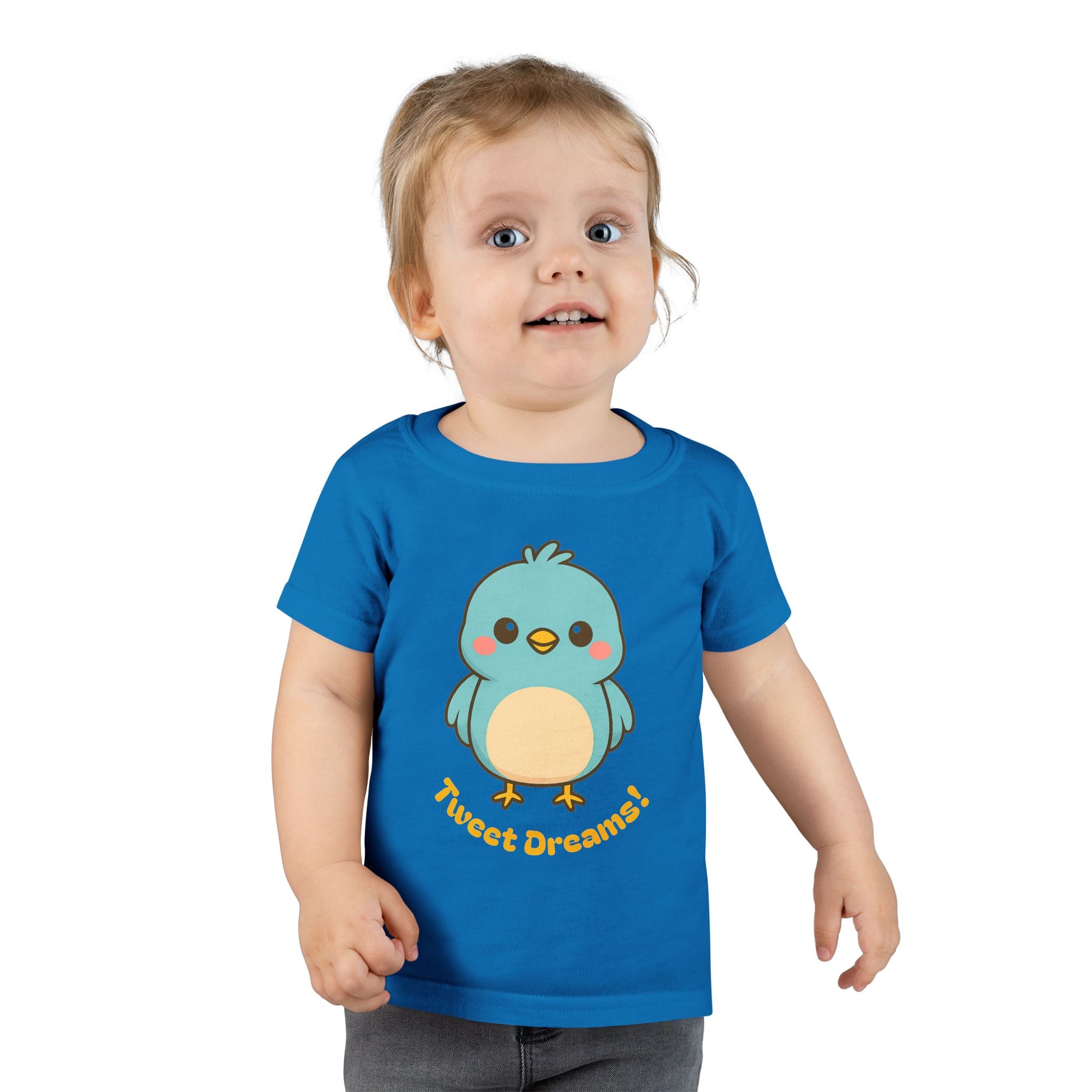 Cute Bird Toddler T-Shirt, Adorable Kids Tee, Baby Gift, Toddler Clothing, Fun Playwear, Summer Outfit