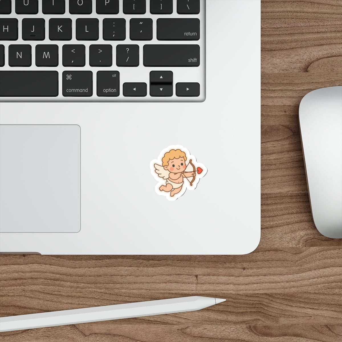 Cute Cupid Die-Cut Stickers - Adorable Love, Valentine's Day, Cute Gift, Home Decor, Laptop Sticker