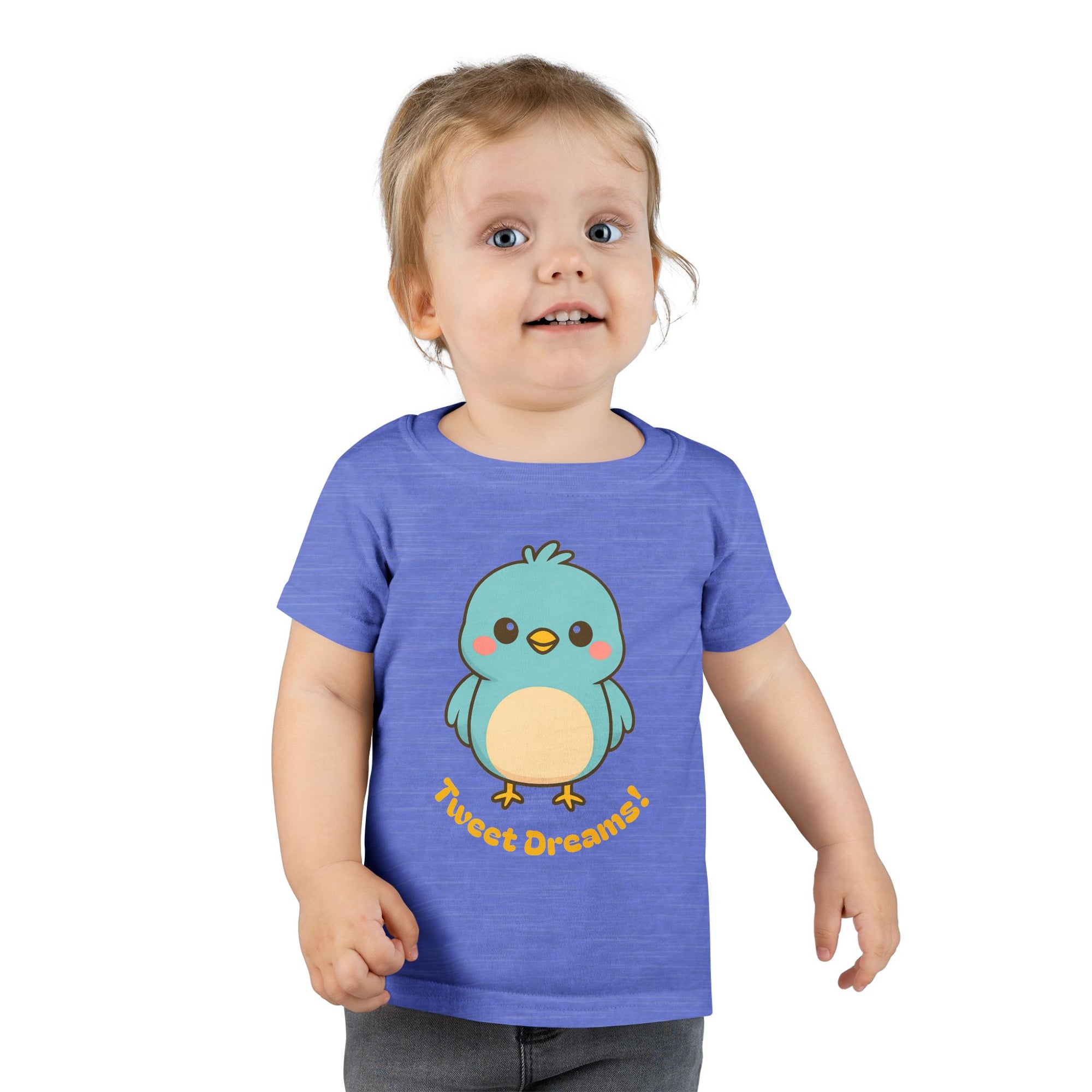 Cute Bird Toddler T-Shirt, Adorable Kids Tee, Baby Gift, Toddler Clothing, Fun Playwear, Summer Outfit