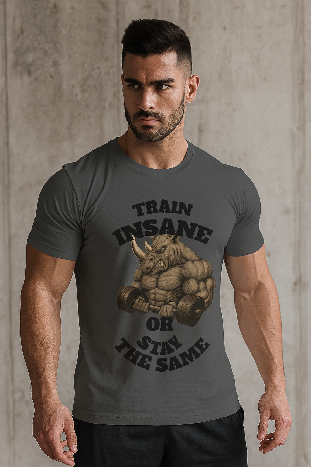 Men's Sports Jersey with Motivational Print - Perfect for Gym, Workout, Fitness Gift, Athletic Wear, Sports Enthusiast