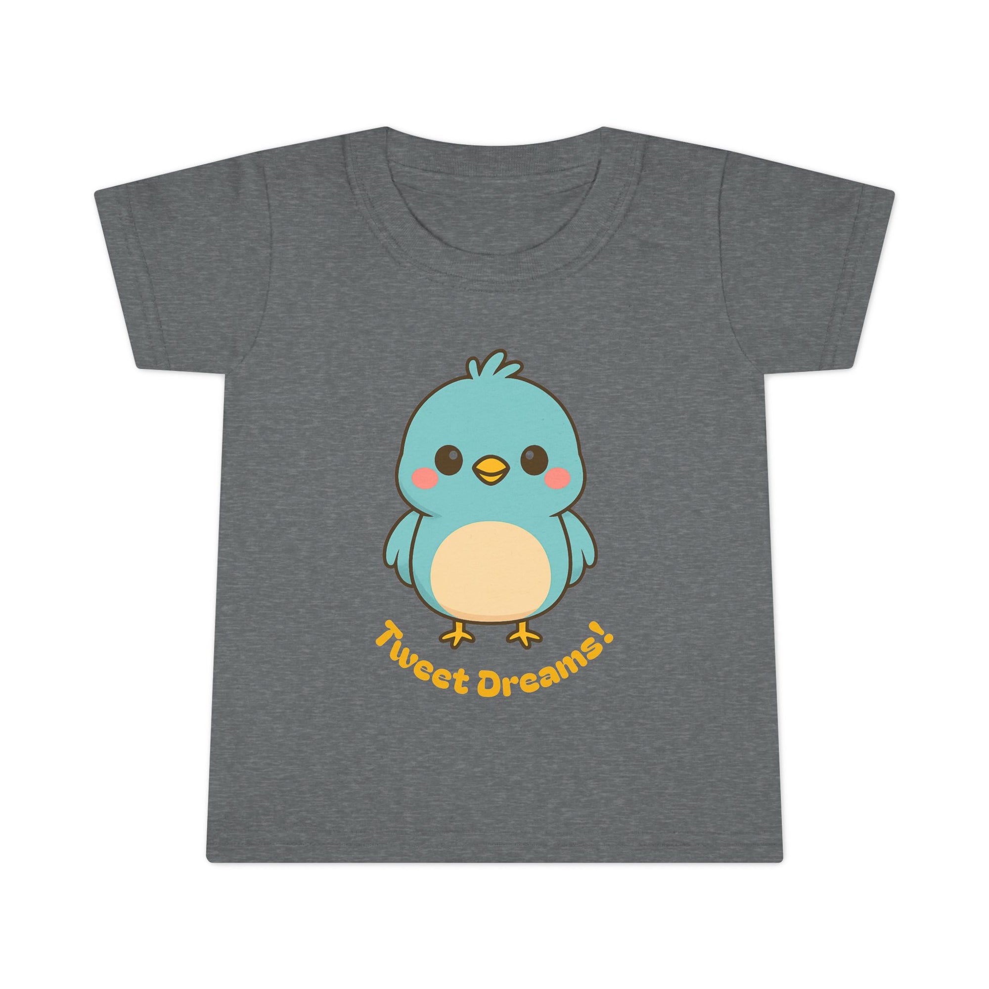 Cute Bird Toddler T-Shirt, Adorable Kids Tee, Baby Gift, Toddler Clothing, Fun Playwear, Summer Outfit