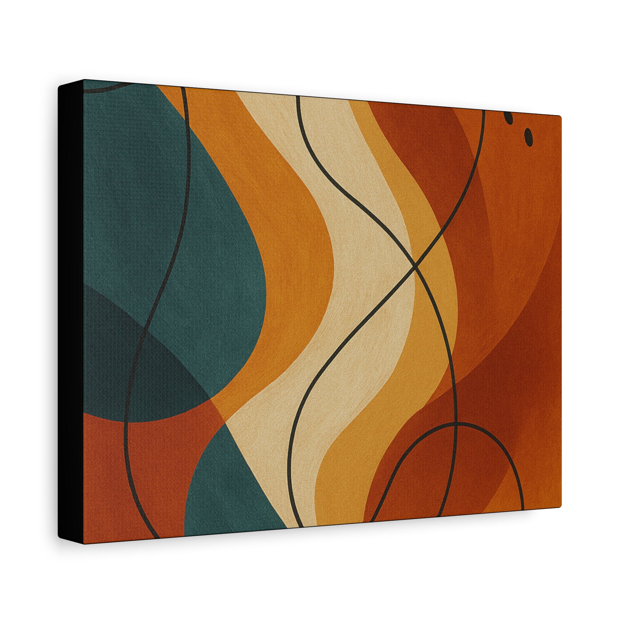 Abstract Wall Art Canvas Print, Modern Home Decor, Colorful Art, Bohemian Decor, Unique Gift for Her