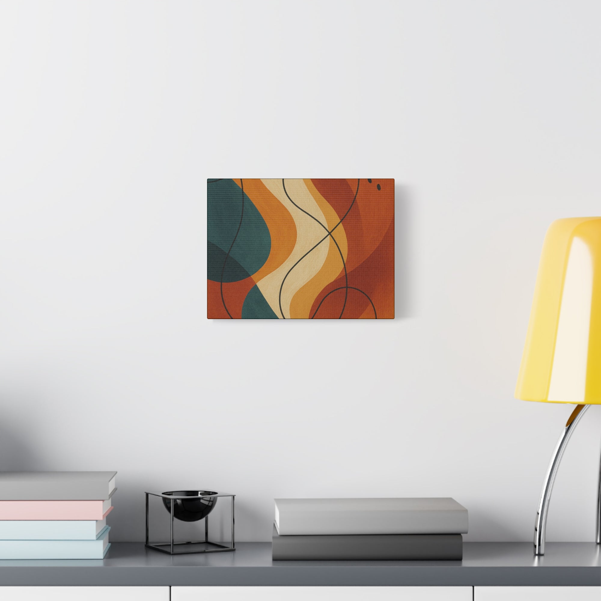 Abstract Wall Art Canvas Print, Modern Home Decor, Colorful Art, Bohemian Decor, Unique Gift for Her