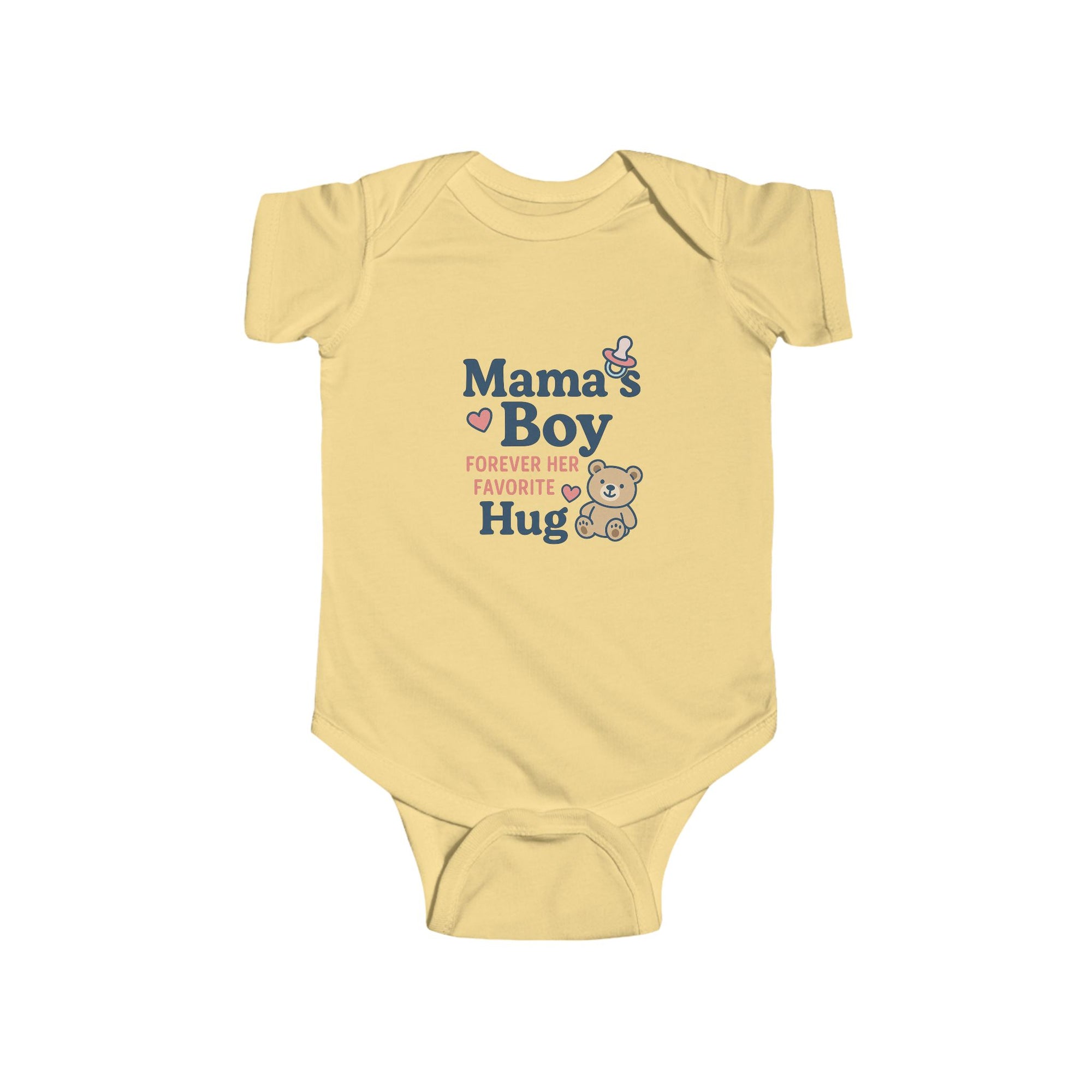 Mama's Boy Infant Bodysuit – Adorable Baby Gift, Cute Baby Clothes, Newborn Outfit, Baby Shower Gift, Personalized Baby Apparel