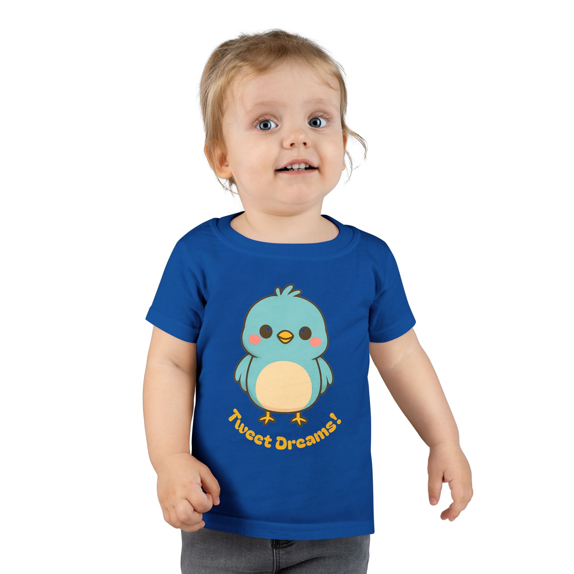 Cute Bird Toddler T-Shirt, Adorable Kids Tee, Baby Gift, Toddler Clothing, Fun Playwear, Summer Outfit