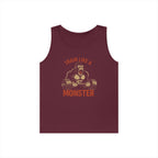Weightlifting Monster Tank Top for Gym Lovers, Fitness Apparel, Workout Gear, Muscle Motivational Tee, Gym Gift