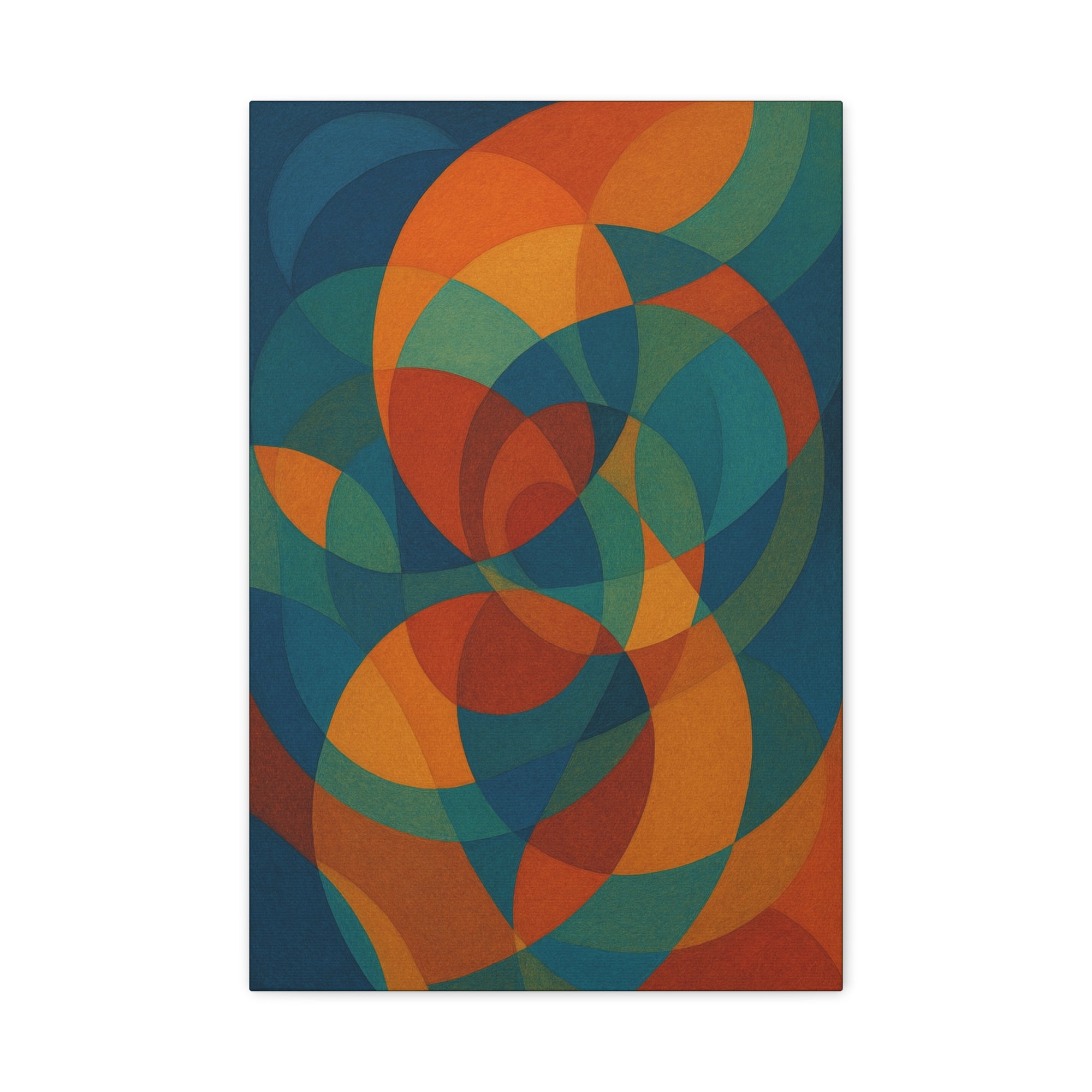 Vibrant Abstract Canvas Wall Art, Home Decor, Modern Art Piece, Colorful Artwork for Living Room, Unique Gift for Art Lovers