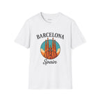 Barcelona Spain Unisex Softstyle T-Shirt | Travel Tee, Souvenir Shirt, Gift for Travelers, Vacation Apparel, Summer Outfit
