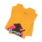 Victory Comes to Those Who Prepare Tee, Motivational T-Shirt, Unisex Graphic Tee, Inspirational Casual Wear, Gift for Gamers and Coaches