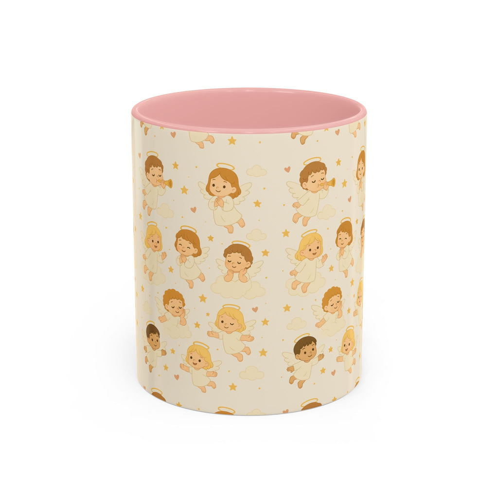 Whimsical Angel Baby Coffee Mug - Perfect Gift for New Parents, Cute Nursery Decor, Baby Shower Favor, Unique Baby Gift, Home Coffee Cup