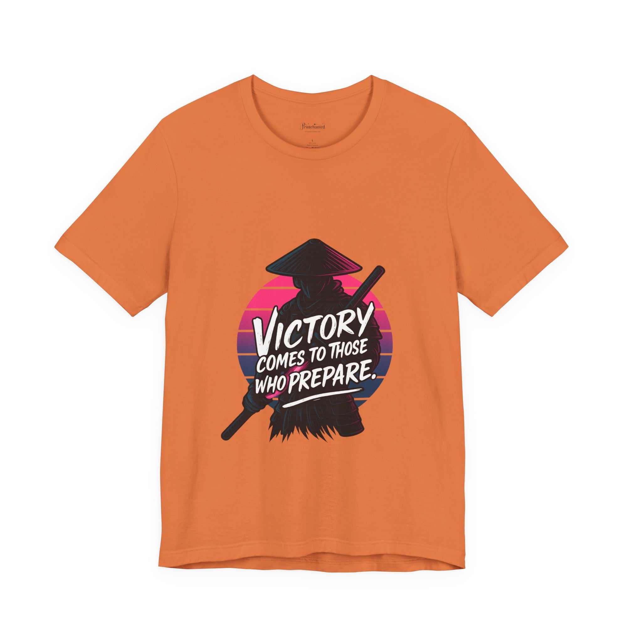 Victory Comes to Those Who Prepare Tee, Motivational T-Shirt, Unisex Graphic Tee, Inspirational Casual Wear, Gift for Gamers and Coaches