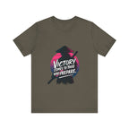 Victory Comes to Those Who Prepare Tee, Motivational T-Shirt, Unisex Graphic Tee, Inspirational Casual Wear, Gift for Gamers and Coaches