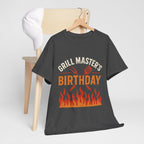 Grill Master's Birthday Tee, Funny BBQ T-Shirt, Gift for Men, Cooking Enthusiasts, Summer Party Apparel