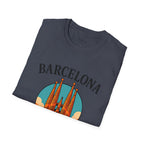 Barcelona Spain Unisex Softstyle T-Shirt | Travel Tee, Souvenir Shirt, Gift for Travelers, Vacation Apparel, Summer Outfit