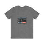 Reality Click Unisex Tee, Funny Graphic Shirt, Casual Wear, Geeky Apparel, Gift for Him/Her, Cool Tee for Everyday Style