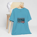 Reality Click Unisex Tee, Funny Graphic Shirt, Casual Wear, Geeky Apparel, Gift for Him/Her, Cool Tee for Everyday Style