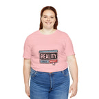 Reality Click Unisex Tee, Funny Graphic Shirt, Casual Wear, Geeky Apparel, Gift for Him/Her, Cool Tee for Everyday Style
