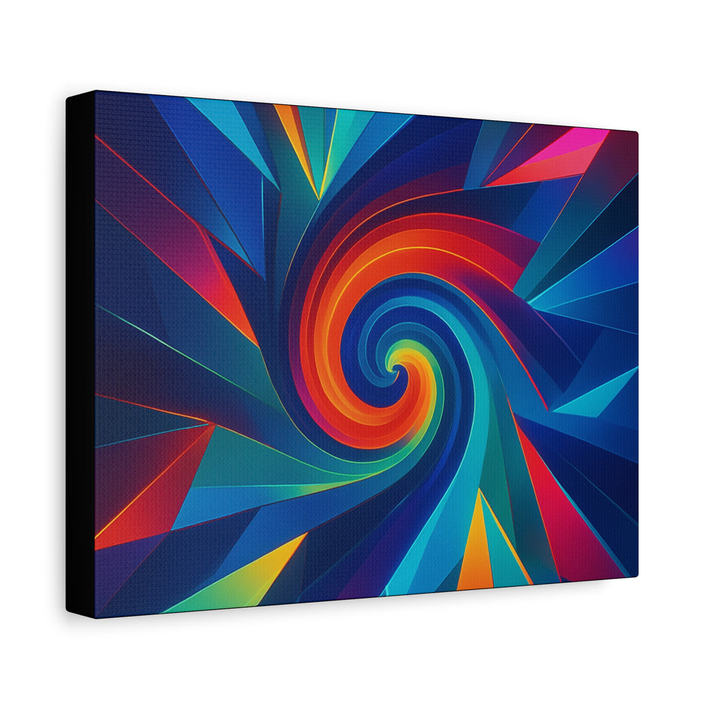 Vibrant Abstract Canvas Art, Colorful Wall Decor, Modern Home Aesthetic, Unique Living Room Art, Great Gift Idea