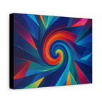 Vibrant Abstract Canvas Art, Colorful Wall Decor, Modern Home Aesthetic, Unique Living Room Art, Great Gift Idea