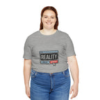 Reality Click Unisex Tee, Funny Graphic Shirt, Casual Wear, Geeky Apparel, Gift for Him/Her, Cool Tee for Everyday Style