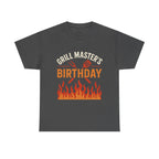 Grill Master's Birthday Tee, Funny BBQ T-Shirt, Gift for Men, Cooking Enthusiasts, Summer Party Apparel