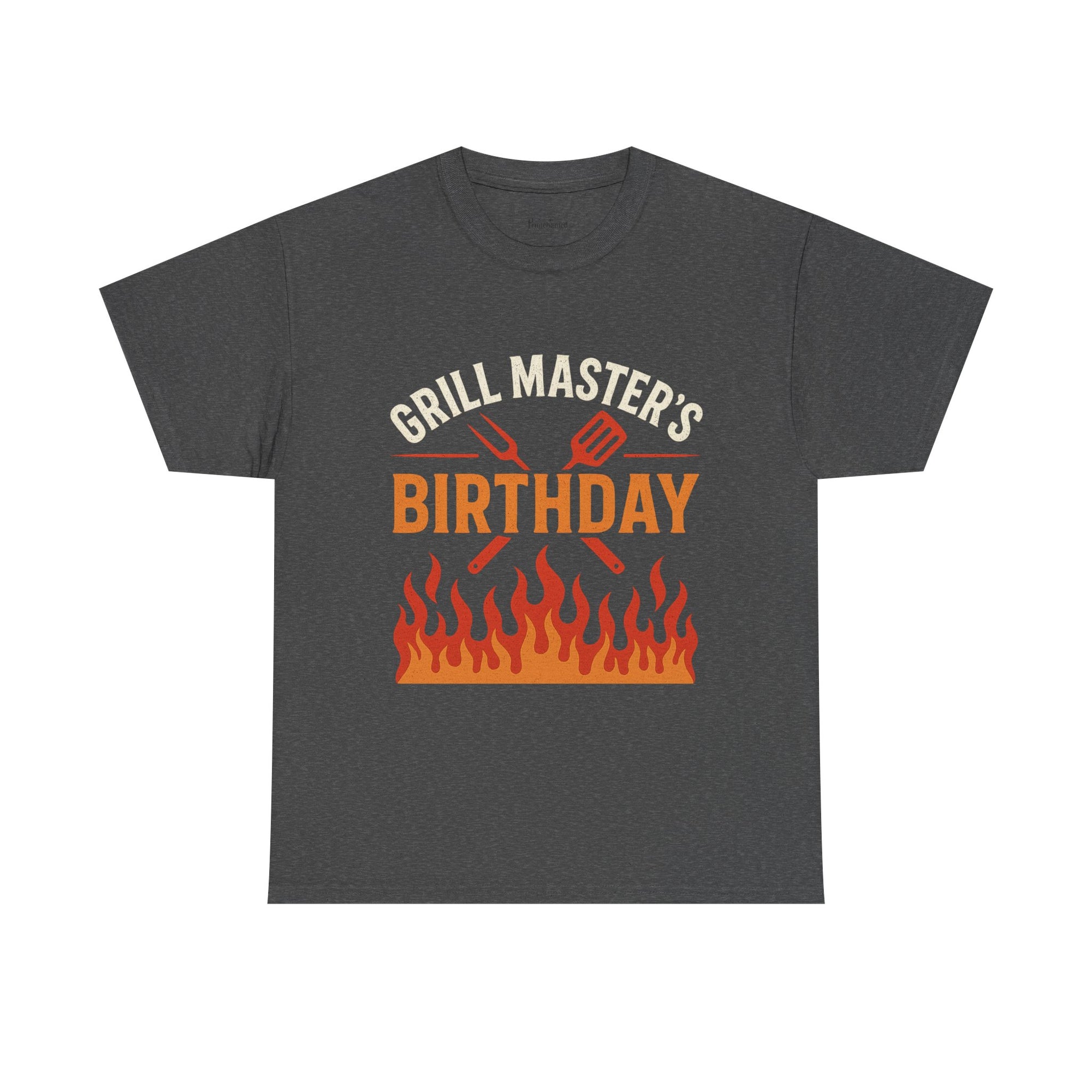 Grill Master's Birthday Tee, Funny BBQ T-Shirt, Gift for Men, Cooking Enthusiasts, Summer Party Apparel
