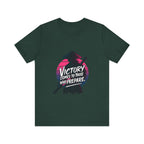 Victory Comes to Those Who Prepare Tee, Motivational T-Shirt, Unisex Graphic Tee, Inspirational Casual Wear, Gift for Gamers and Coaches