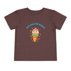 Cute Ice Cream Toddler Tee, Kids Summer Shirt, Birthday Gift, Playdate Outfit, Fun Cartoon T-Shirt, Sweet Toddler Clothing