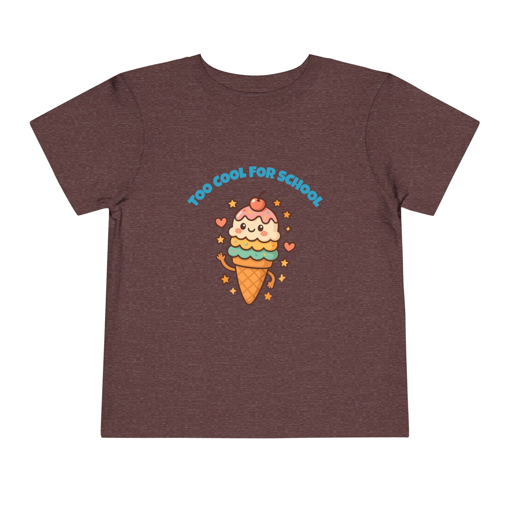 Cute Ice Cream Toddler Tee, Kids Summer Shirt, Birthday Gift, Playdate Outfit, Fun Cartoon T-Shirt, Sweet Toddler Clothing