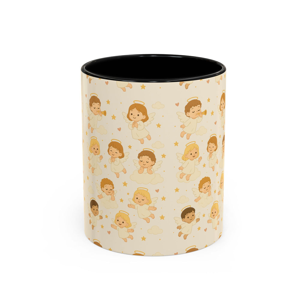 Whimsical Angel Baby Coffee Mug - Perfect Gift for New Parents, Cute Nursery Decor, Baby Shower Favor, Unique Baby Gift, Home Coffee Cup