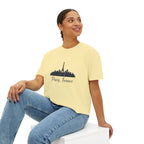 Paris Skyline Women's Boxy Tee | Cute Paris Shirt, Travel Tee, Gift for Paris Lovers, Adventure T-Shirt, Vacation Style