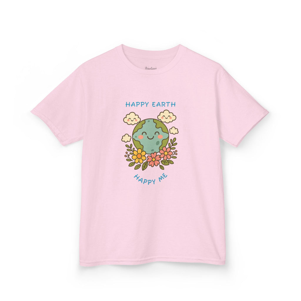 Cute Earth Day Kids Tee, Whimsical Children's T-Shirt, Eco-Friendly Apparel, Floral Children's Wear, Gift for Earth Lovers