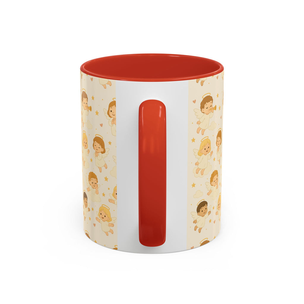 Whimsical Angel Baby Coffee Mug - Perfect Gift for New Parents, Cute Nursery Decor, Baby Shower Favor, Unique Baby Gift, Home Coffee Cup