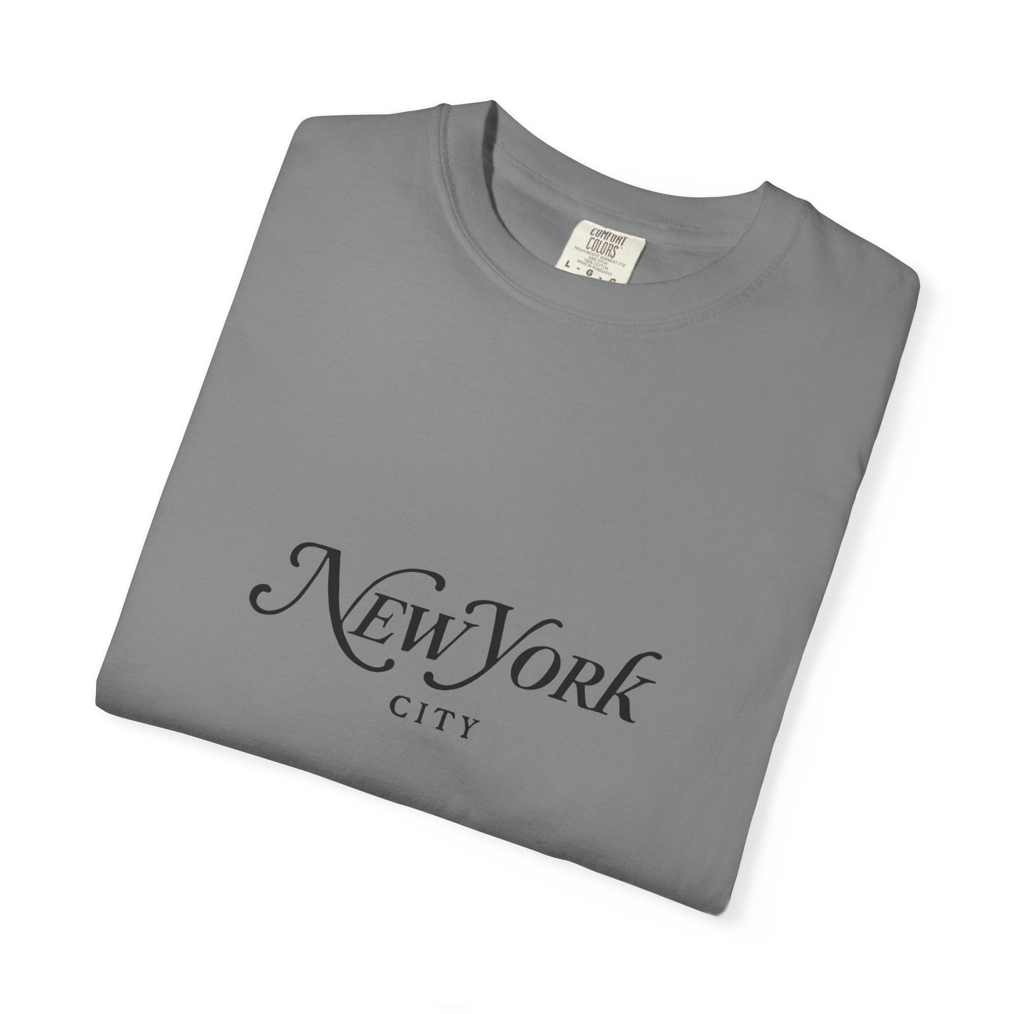 New York City Garment-Dyed Unisex T-Shirt, Trendy NYC Tee, Casual Summer Wear, Gift for Travelers, Urban Fashion