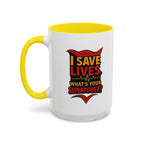 Heroic Superpower Coffee Mug - Perfect Gift for Nurses, EMS, Essential Workers, Motivational Gift, Inspirational Mug