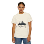 New York City Skyline Unisex T-Shirt, Casual City Tee, NYC Souvenir Shirt, Travel Gift, Urban Fashion Top