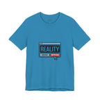 Reality Click Unisex Tee, Funny Graphic Shirt, Casual Wear, Geeky Apparel, Gift for Him/Her, Cool Tee for Everyday Style