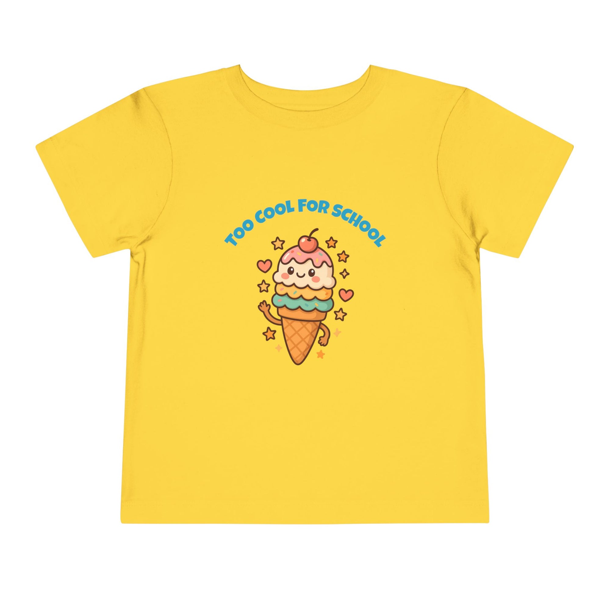 Cute Ice Cream Toddler Tee, Kids Summer Shirt, Birthday Gift, Playdate Outfit, Fun Cartoon T-Shirt, Sweet Toddler Clothing