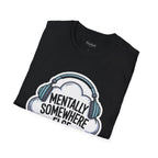 Mental Vacation Unisex T-Shirt, Beach Vibes Tee, Summer Shirt, Relaxing Gift, Casual Wear