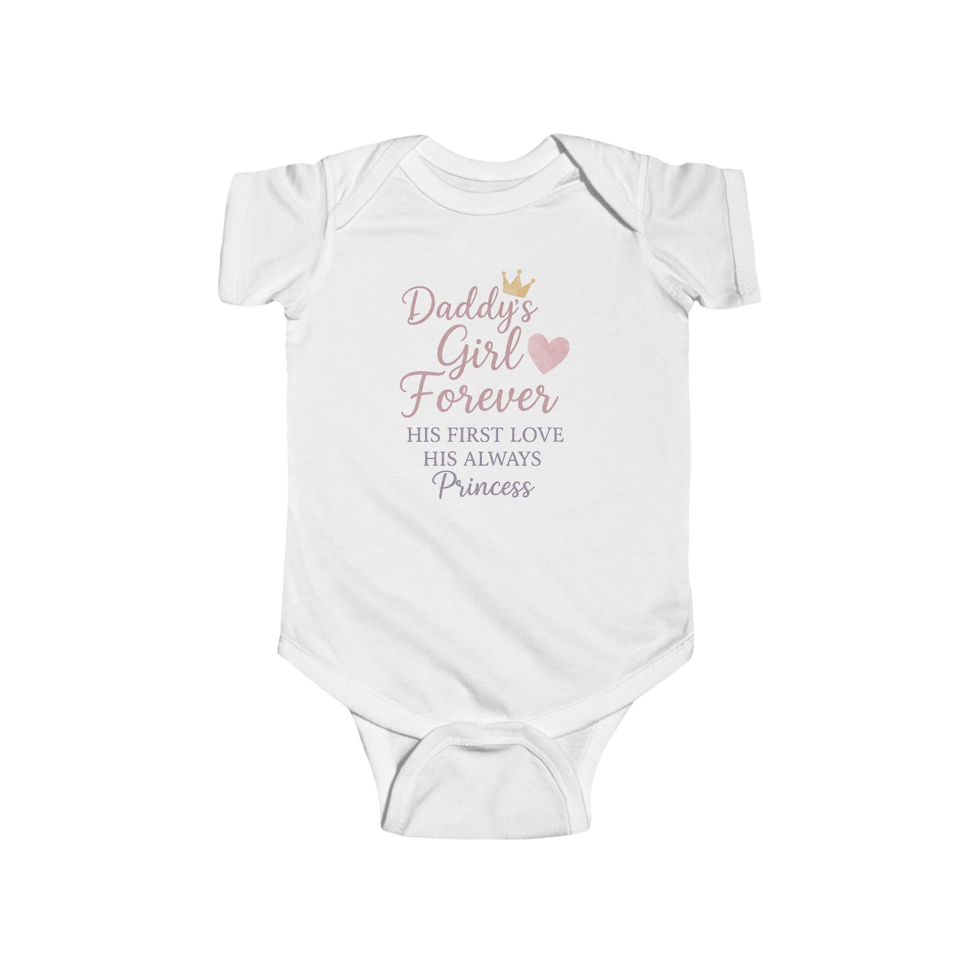 Daddy's Girl Forever Bodysuit - Adorable Infant Onesie, Baby Shower Gift, Newborn Outfit, Personalized Gift, Cute Baby Clothes