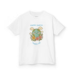 Cute Earth Day Kids Tee, Whimsical Children's T-Shirt, Eco-Friendly Apparel, Floral Children's Wear, Gift for Earth Lovers