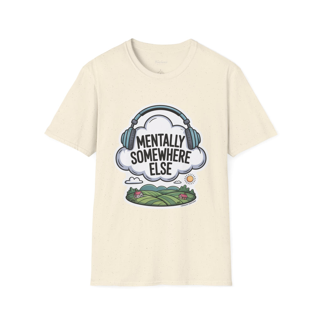 Mental Vacation Unisex T-Shirt, Beach Vibes Tee, Summer Shirt, Relaxing Gift, Casual Wear