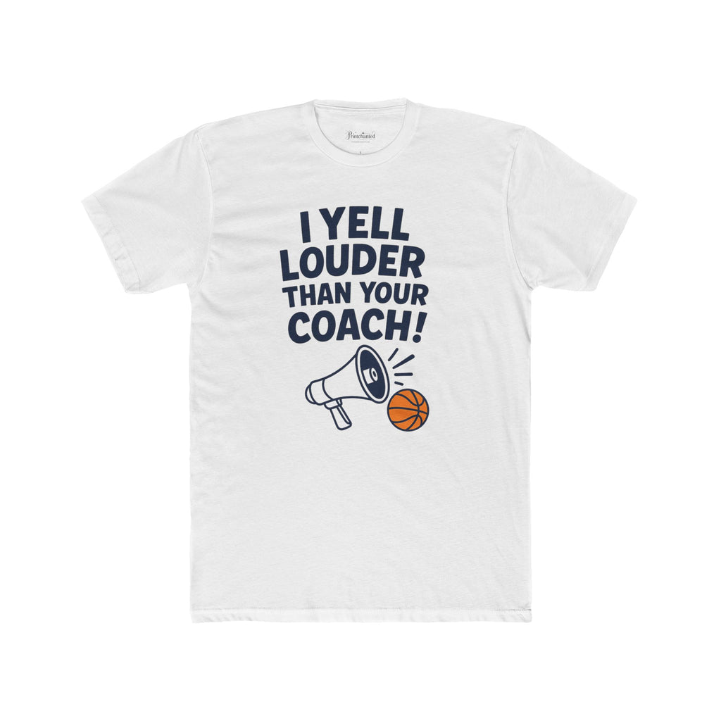 Basketball Coaching Tee, Fun Sports T-Shirt, Gift for Coaches, Athlete Apparel, Basketball Fan Shirt, Sports Motivational Top