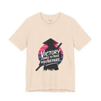 Victory Comes to Those Who Prepare Tee, Motivational T-Shirt, Unisex Graphic Tee, Inspirational Casual Wear, Gift for Gamers and Coaches