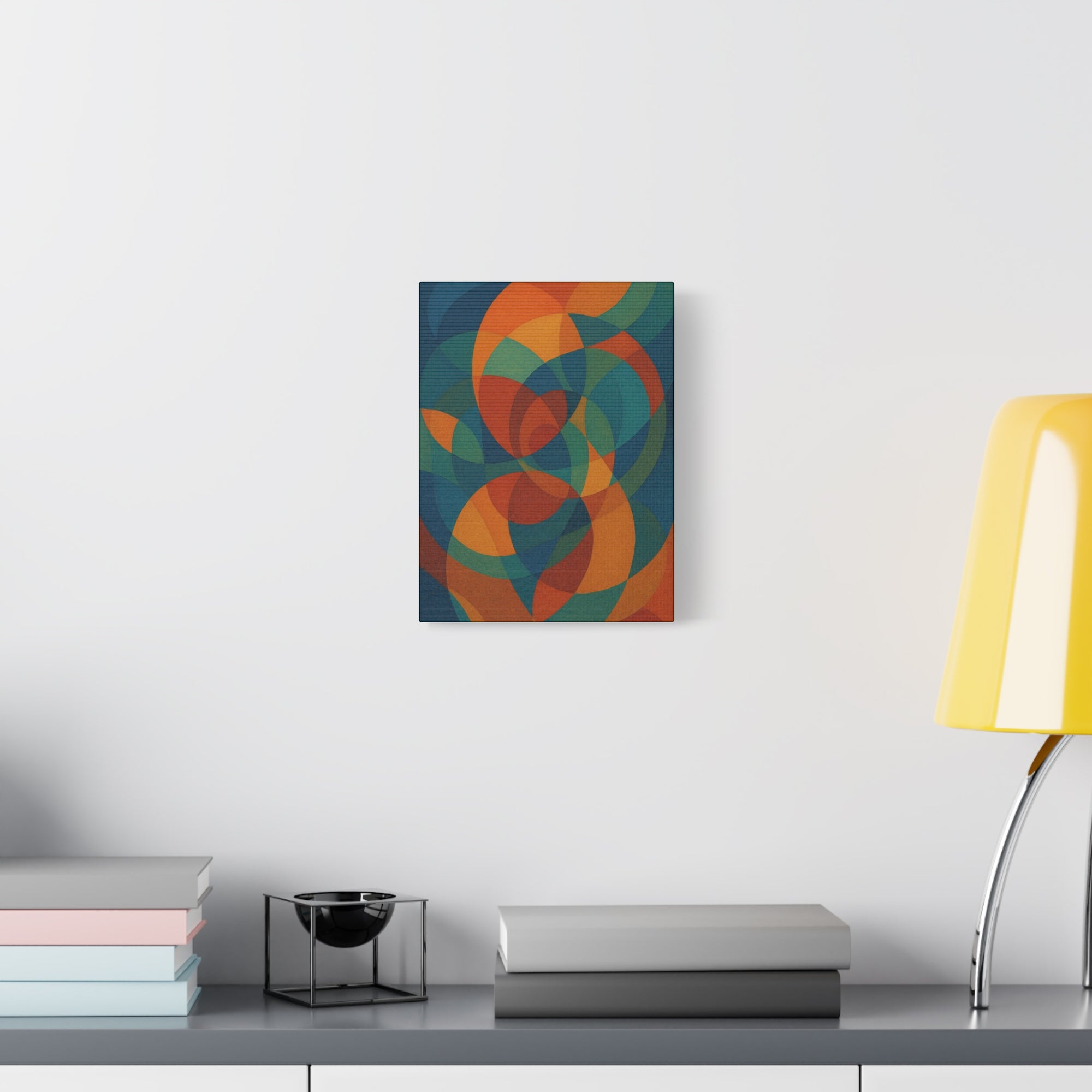 Vibrant Abstract Canvas Wall Art, Home Decor, Modern Art Piece, Colorful Artwork for Living Room, Unique Gift for Art Lovers