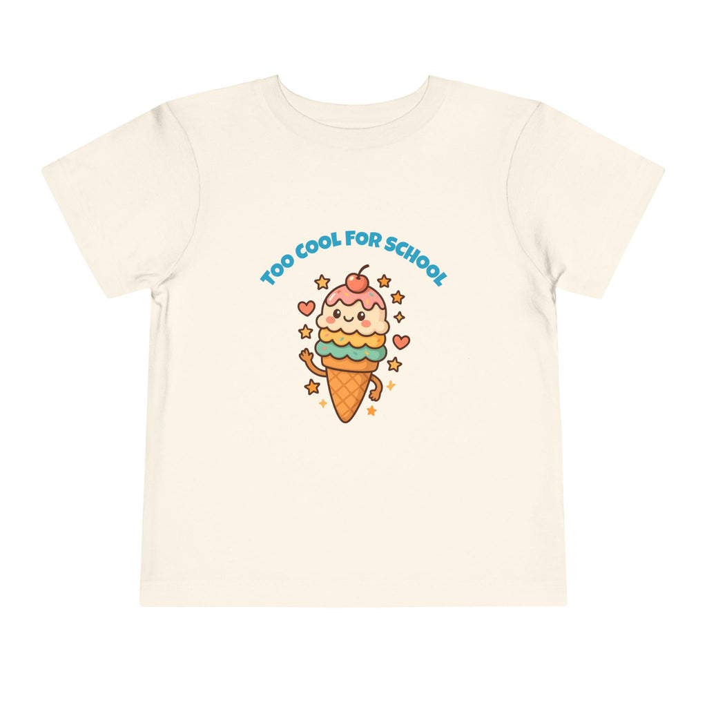 Cute Ice Cream Toddler Tee, Kids Summer Shirt, Birthday Gift, Playdate Outfit, Fun Cartoon T-Shirt, Sweet Toddler Clothing