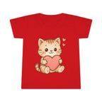 Cute Cat Love Toddler T-Shirt, Kids Cute Cat Tee, Baby Shower Gift, Toddler Birthday Gift, Pet Lover Shirt, Cute Animal Apparel